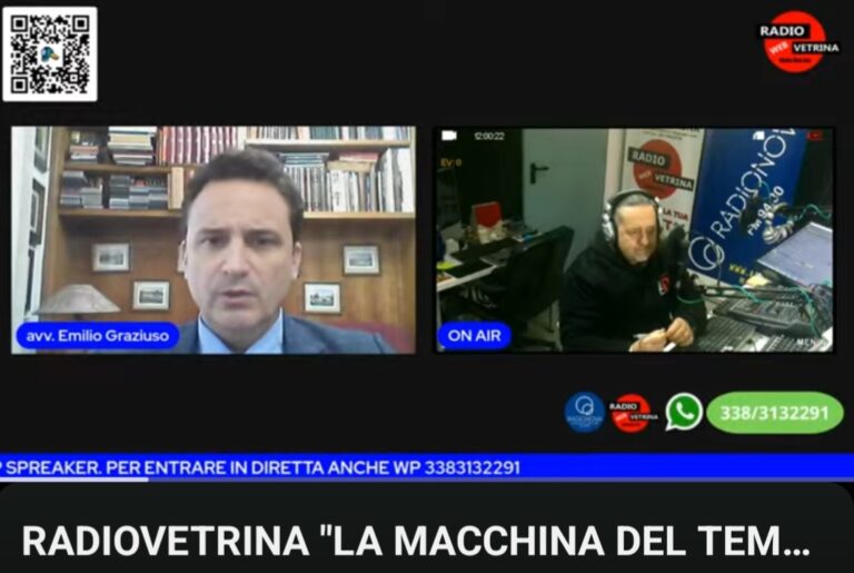 “DIRITTI ON AIR” a RADIO VETRINA – 26 gennaio 2026